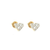 Heart Earrings - White Carat - USA & Canada